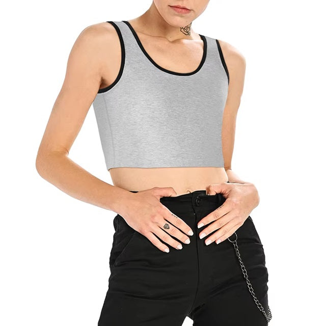 Pull Over Chest Binder - Gray